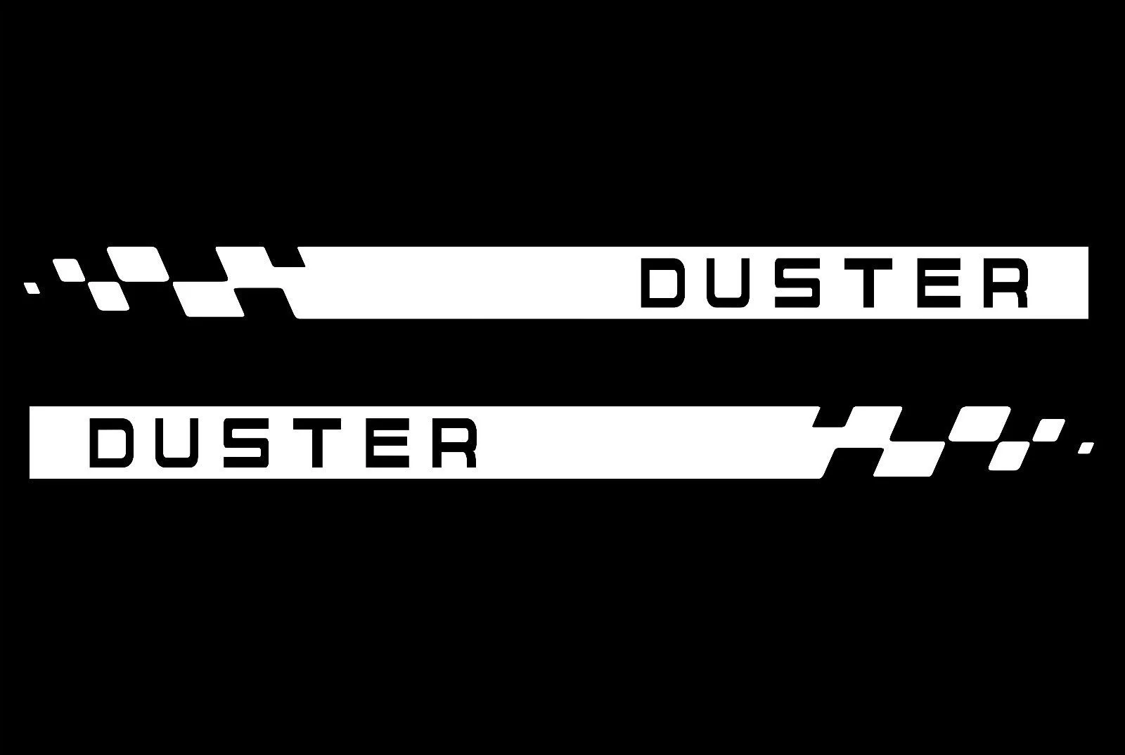 Для 2 шт./пара DUSTER Renault& Dacia 2x Aufkleber Наклейка на тело виниловая графика полосатый стикер, логотип