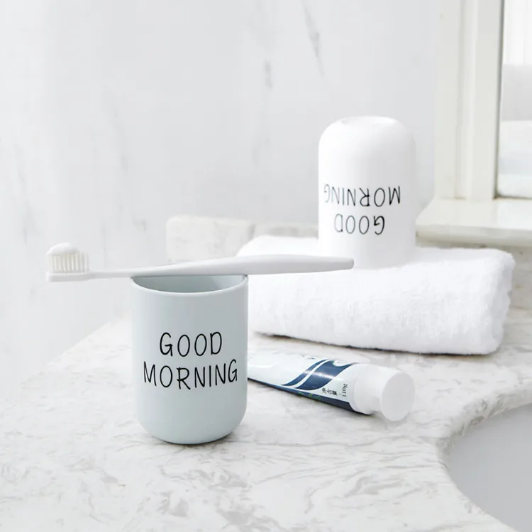 

Circle Multi-functional Washing Cup Bathroom Simple Tumbler Northern European-Style Simple Drink Water Cup