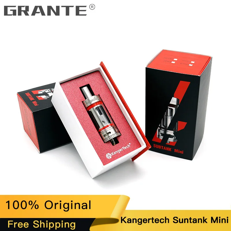 

100% Original Kanger Subtank Mini Tank 4.5ml Atomizer Occ Coil Fit kangertech Subbox Mini Topbox Mini Vape E-cigarette Kit