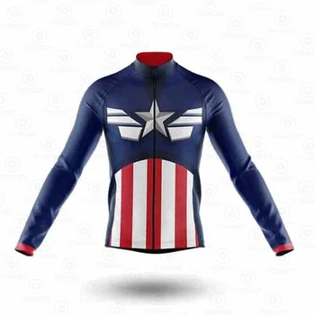 

Spring autumn 2020 team long sleeve cycling jersey set Ropa Ciclismo breathable racing bike clothing MTB Bike 9D gel pad