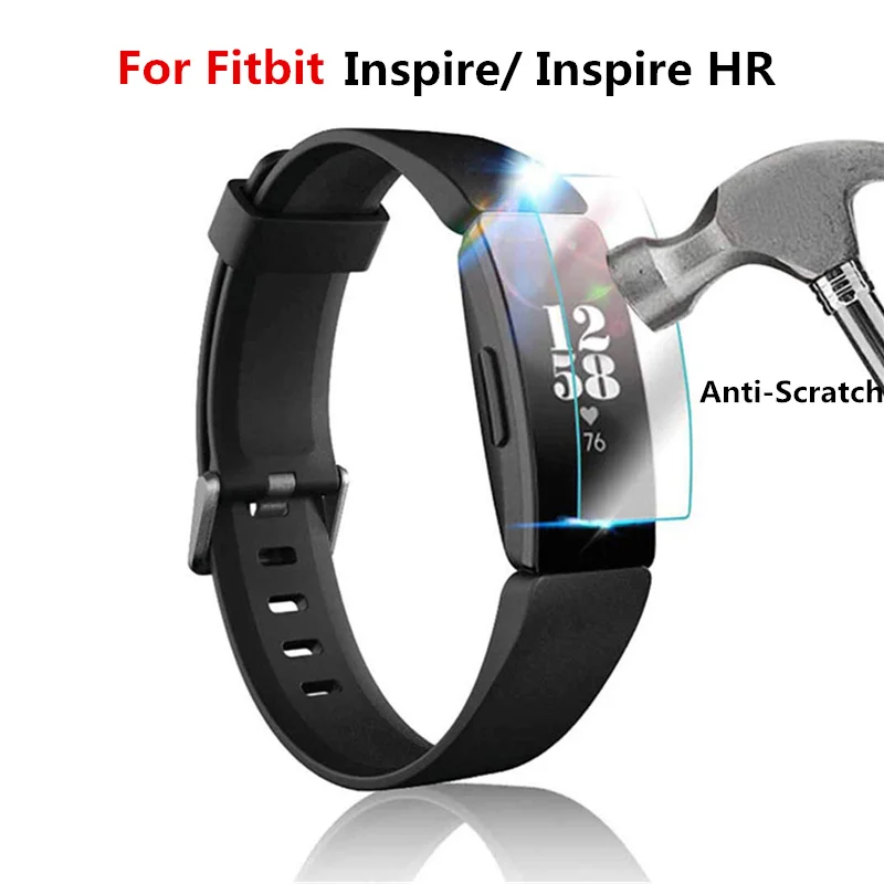 

5/2pcs Anti-Scratch Soft TPU Protective Film For Fitbit Inspire/Inspire HR Band Wristband Screen Protector For Fitbit Inspire HR