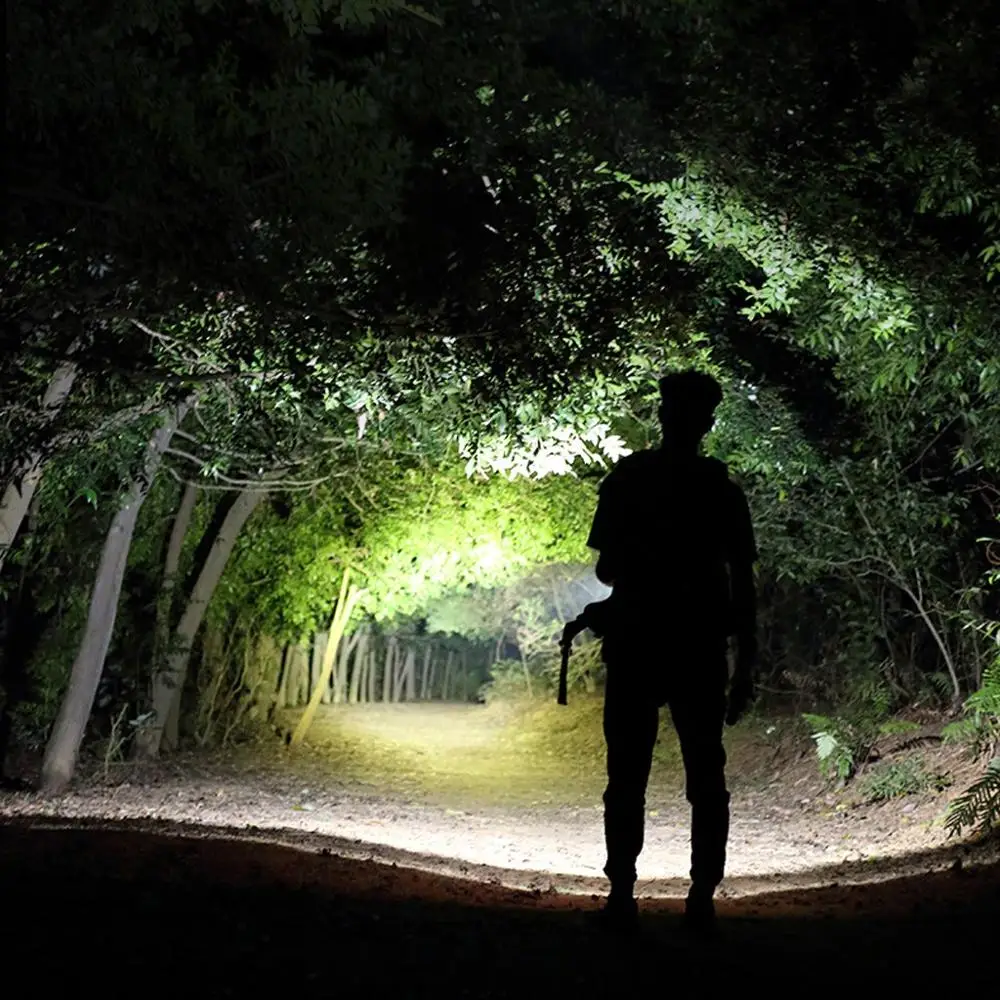 Excellent Super Powerful LED Flashlight for Bicycle 3*XHP70 Tactical Torch Waterproof Lamp Night Vision Ultra Bright Lantern Outdoor Camping Dropshipping # 2
