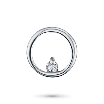 

Suspension of silver diamond e0601pd09152100
