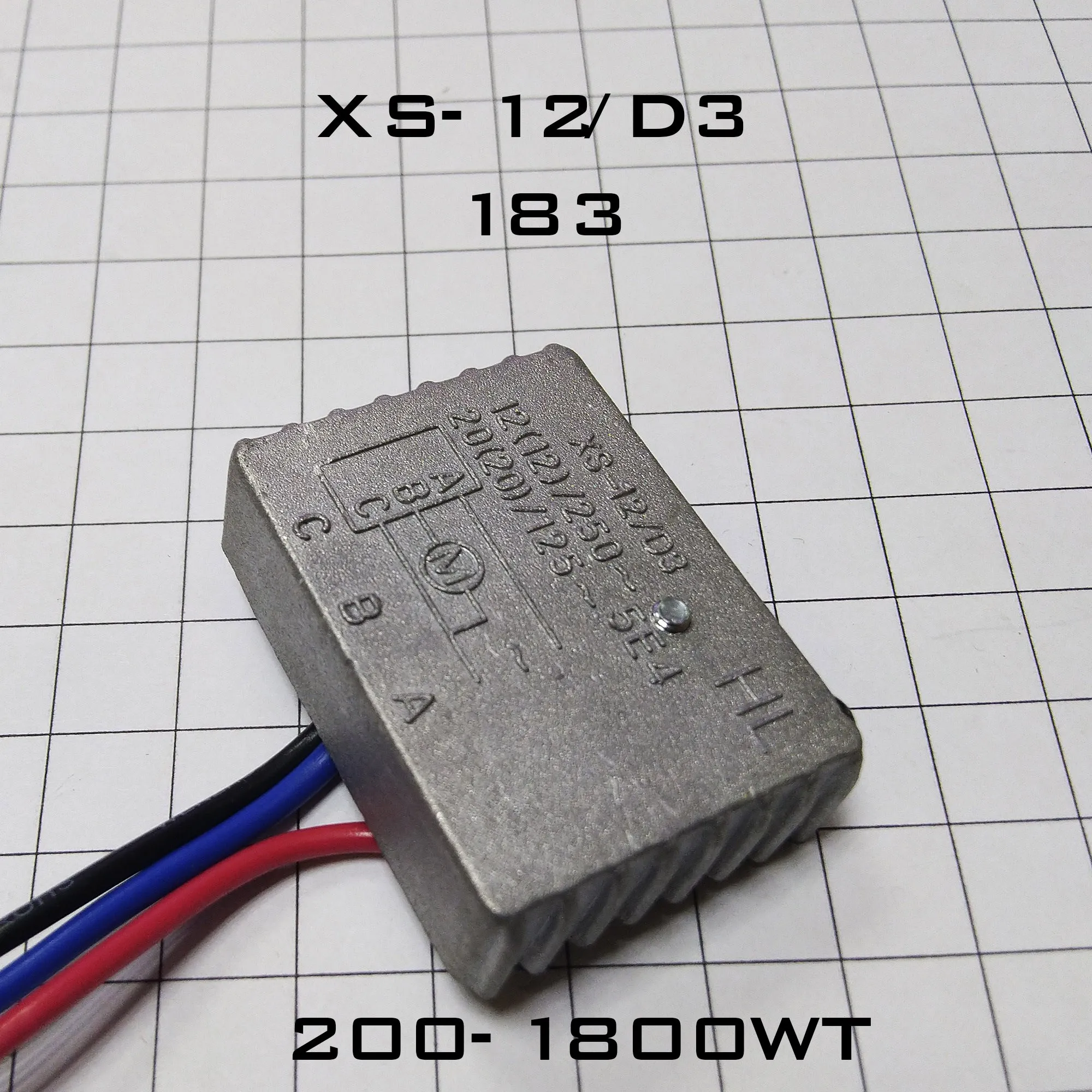 183 Плавный пуск 200Вт 1800Вт  XS 12/DS|Электротовары|   | АлиЭкспресс