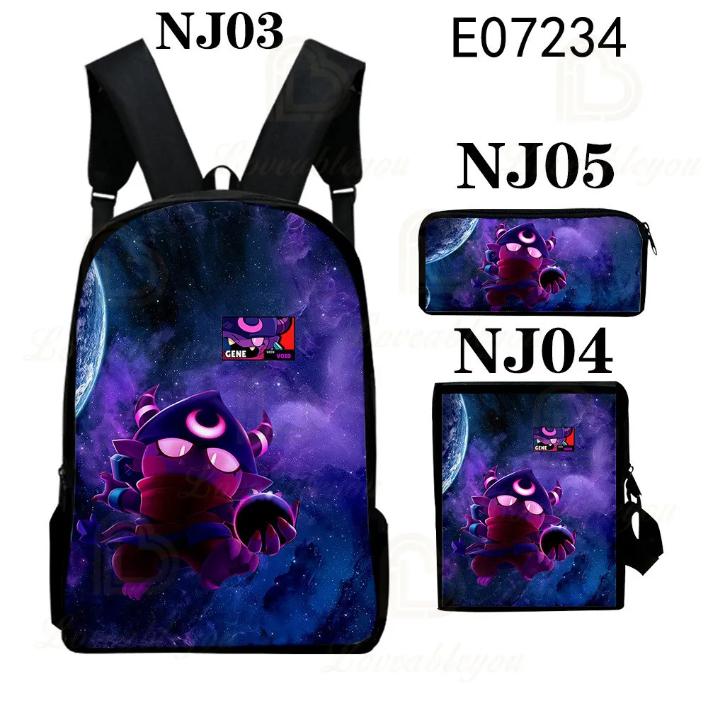 

Shooter Game Leon Nita Cartoon 3d Print School Bag Sets Teenager Cool Kids Schoolbags Children Bookbags 3pcs Backpack Set