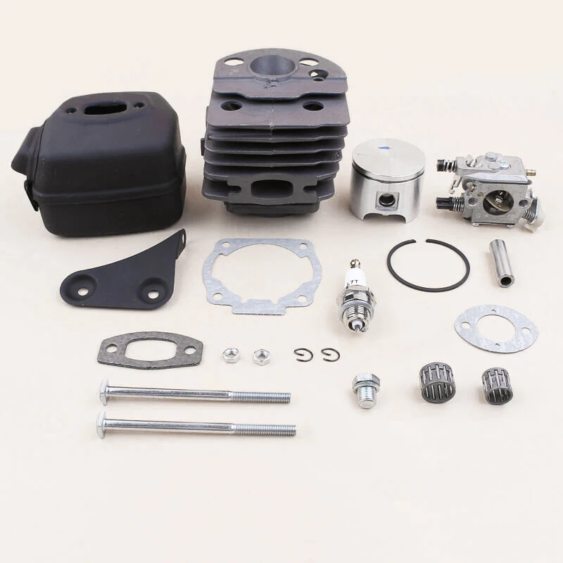 

Power Chainsaw Kit Cylinder Piston Ring Gaskets Bolt Bracket For Husqvarna 51 55 55 Rancher 55 EU1 Engine Parts