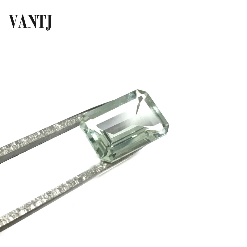 Vantj Real Natural Green Amethyst Loose Gemstone Oct Cut For Silver Gold Ring Mounting Fine Jewelry Women Party Gift Vantj Real Natural Green Amethyst Loose Gemstone Oct Cut For Silver Gold Ring Mounting Fine Jewelry Women Party Gift