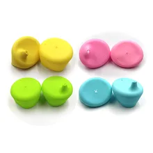 Новая стильная детская бутылка Соска-силикагель водяная кружка с ремнем крышка Анти-перелив герметичная мягкая всасывающая насадка силиконовая крышка для чашек