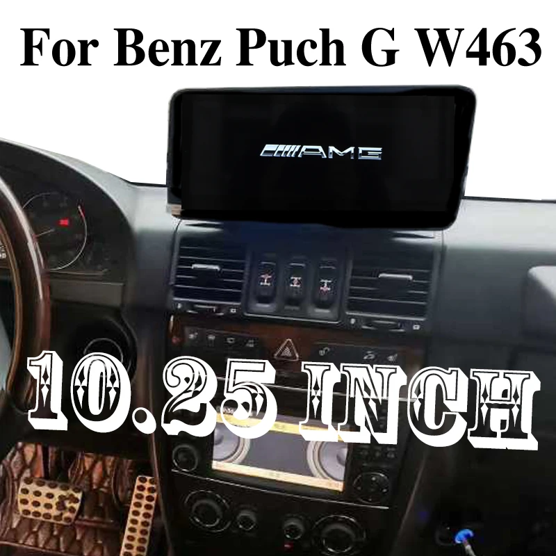For Mercedes Benz MB Puch G Class W463 463 G63 350 AMG 1997~2012 Car Multimedia Player NAVI CarPlay GPS Navigation 10.25/12.3