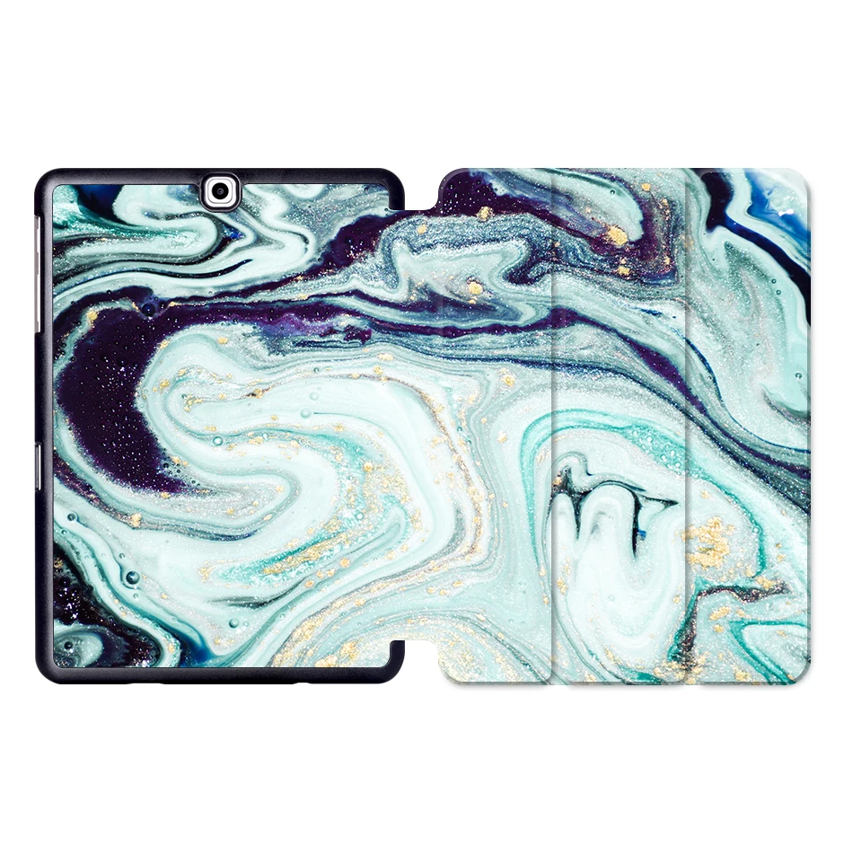 SS14 MTT мраморный чехол для планшета для samsung Tab S2, 9,7 дюймов, тонкий чехол из искусственной кожи с откидной крышкой и подставкой, защитный чехол Shel SM-T810 T813 T815 T819 - Цвет: SS14