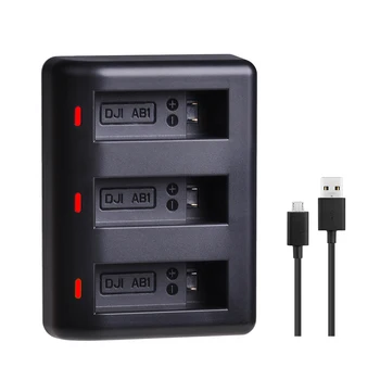 

Batmax For DJI AB1 camera battery USB 3 Slots Charger for DJI Osmo AB1 Sport Action Camera