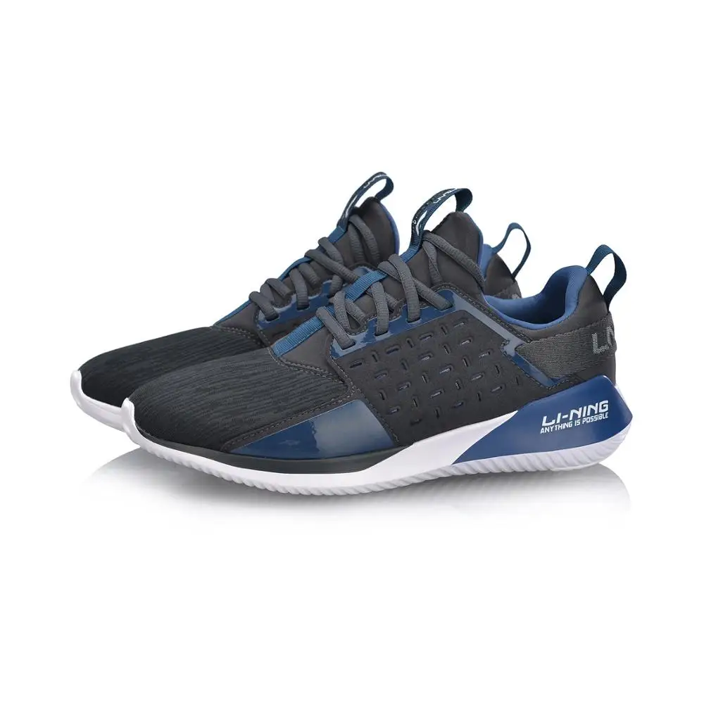 Li-Ning мужские цветные кроссовки для бега светильник легкая дышащая подкладка