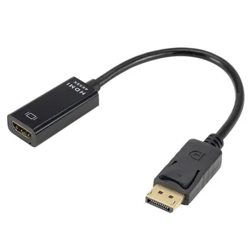 

Factory Price Big Dp To HDMI Transfer Cable Small Shell DP To HDMI Conversion Line 4K HD Dropshipping Wholesale Quick delivery