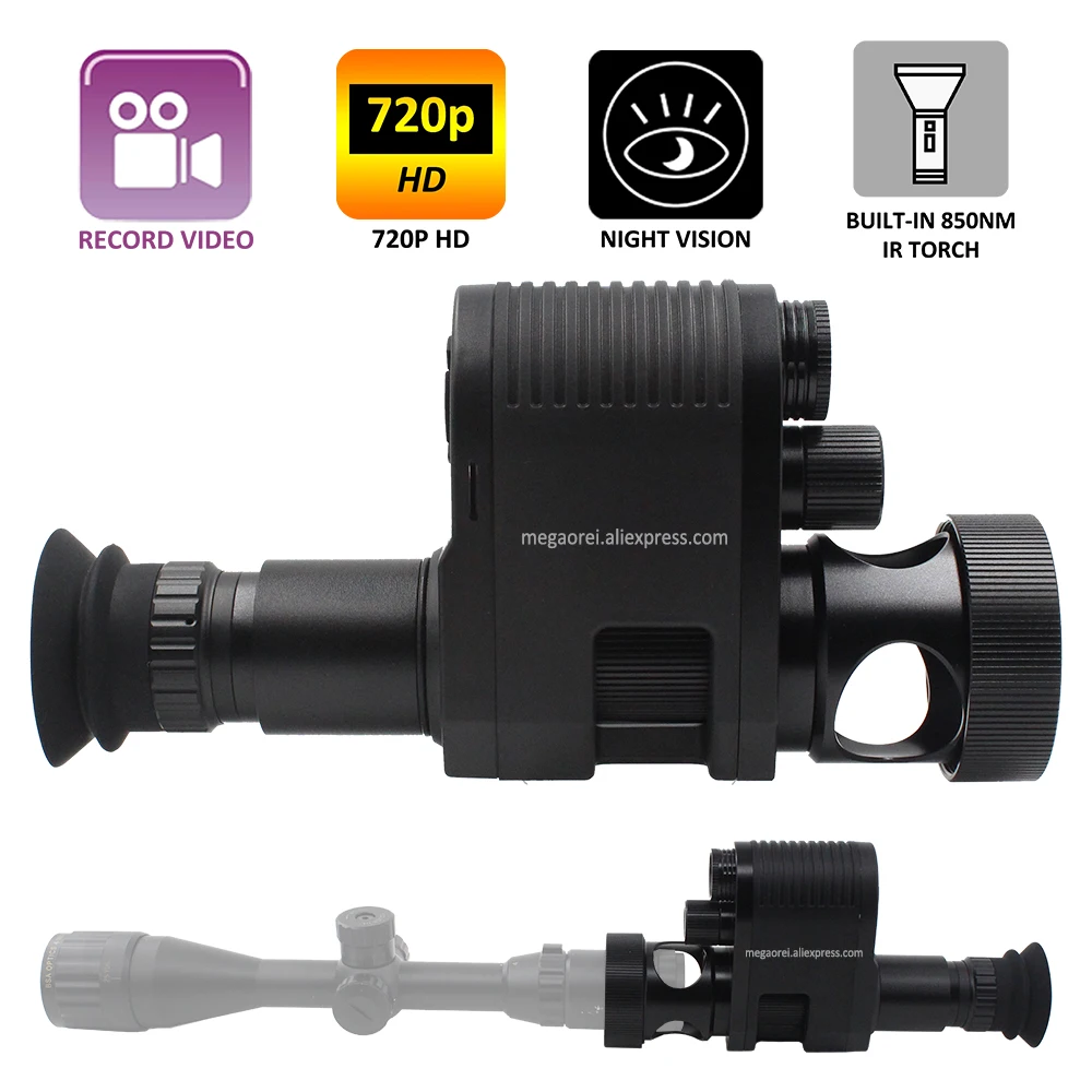 Viseur Nuit PARD Night Stalker Mini 35 Mm – Avec Lampe TL3-850, Vision Nocturne