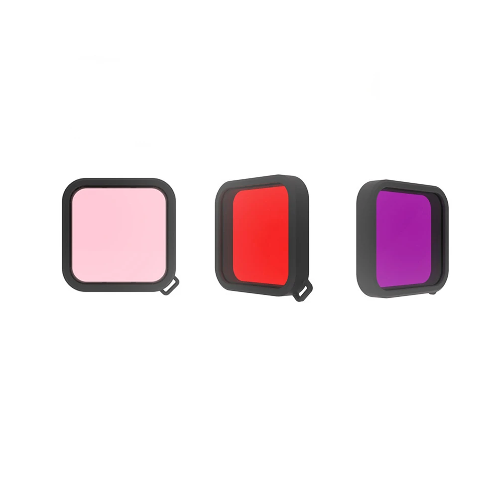 

Camera Lens Filter for DJI OSMO Action Camera Diving Filters Snorkel Filter Pink Purple Red Sports Camera Accessories