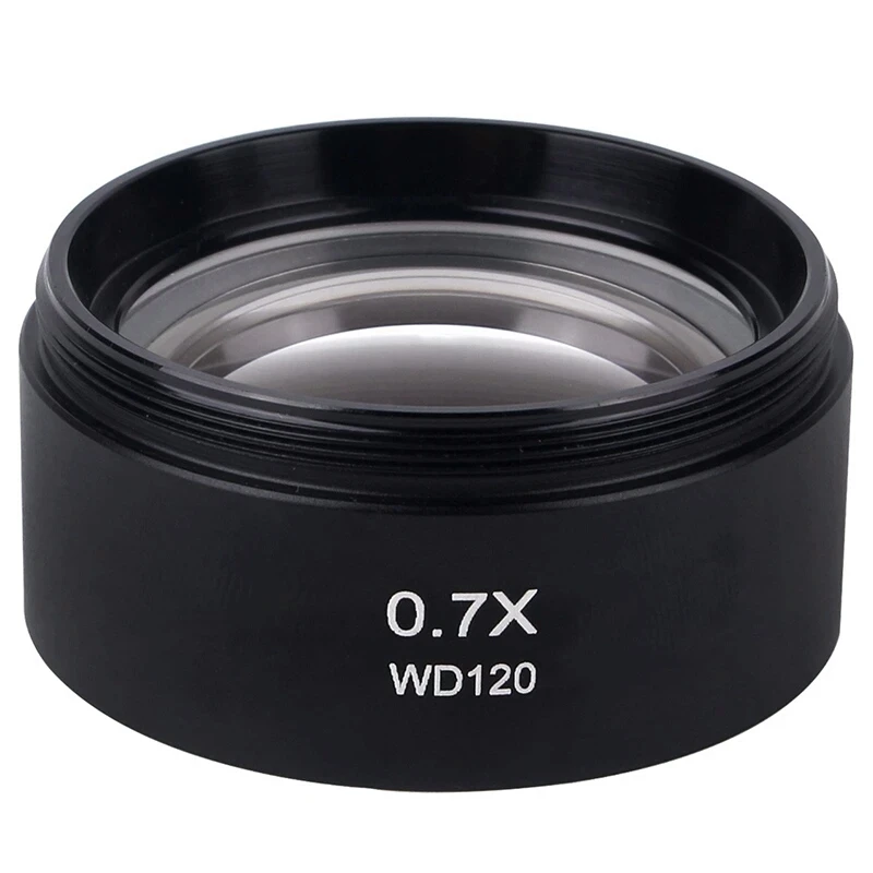 100 Original Relife 0 5x 0 7x Auxiliary Objective Lens For Zoom Stereo Microscope Thread 48mm For Trinocular Microscopio Microscopes Aliexpress
