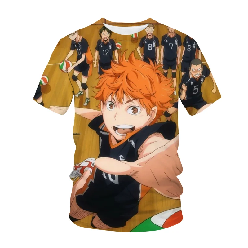 Haikyuu Volleyball Voleibol t shirt women summer anime top girl