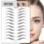 O. TWO.O 4D Hair Like Eyebrow Makeup Waterproof Eyebrow Tattoo Sticker Долговечные Натуральные Поддельные Наклейки Для Бровей Косметика
