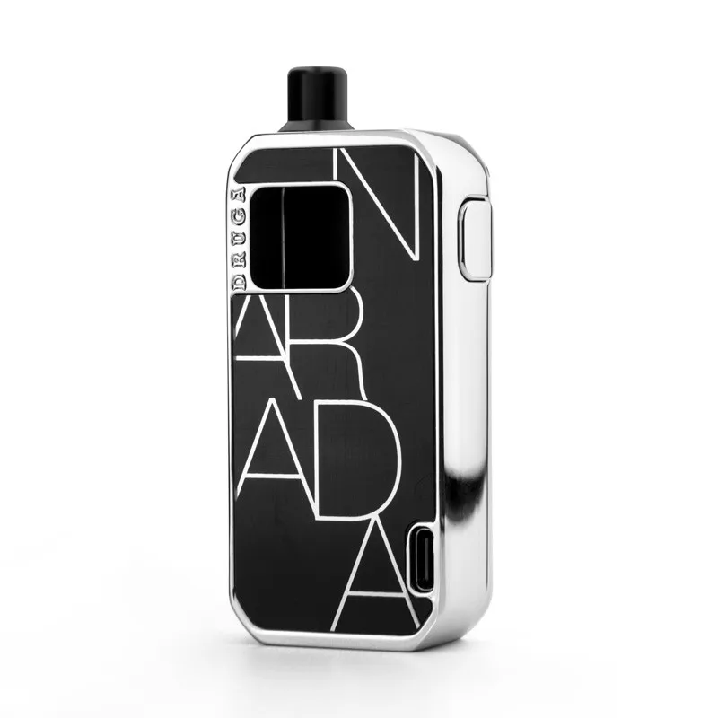 Billige Augvape Druga Narada Pod Elektronische Zigarette Satrter Kit 2,8 ml 0.5ohm 0.6ohm Spulen RBA Bauen Deck Eingebaute Batterie Vape Pod