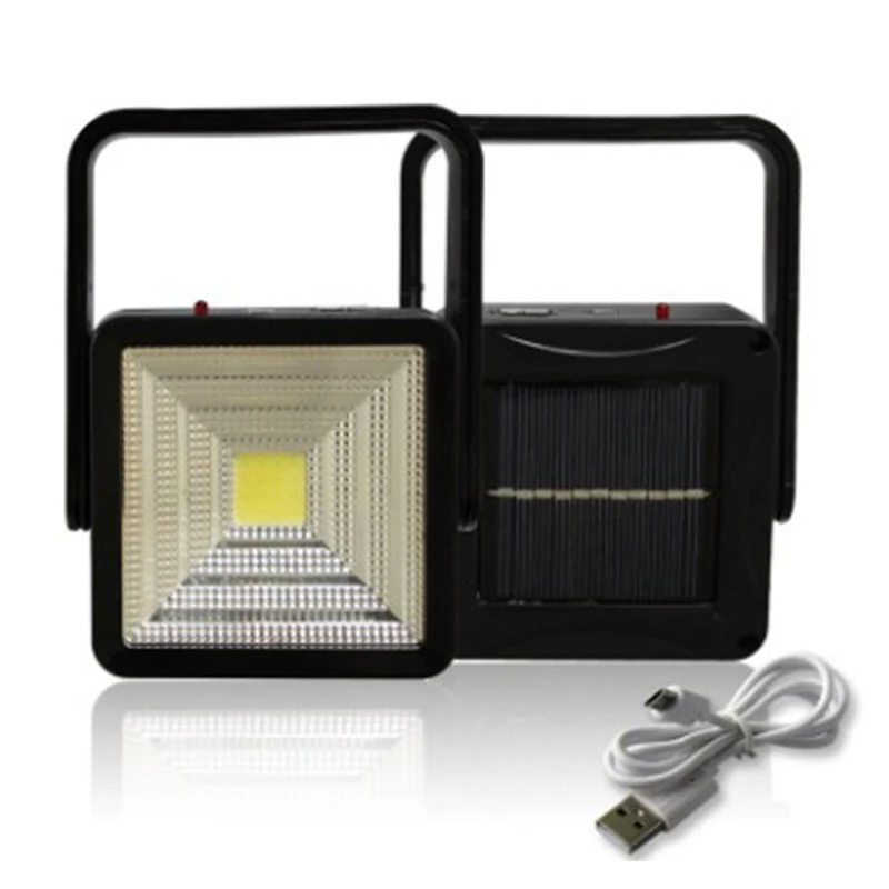 Солнечный свет USB перезаряжаемая Солнечная энергия супер яркий лагерь аварийная