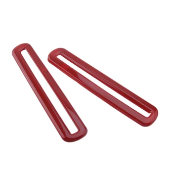 

1Pair Red Door Air Outlet Vent Trim Cover Fit for Dodge Challenger 2015-2019