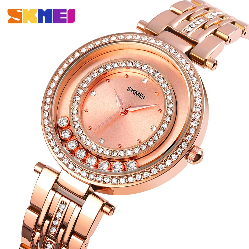 Skmei防水女性のクォーツ時計ファッションクリエイティブ女性ガールズ腕時計パーティー結婚式女性腕時計レロジオfeminino 1740 Women S Watches Aliexpress