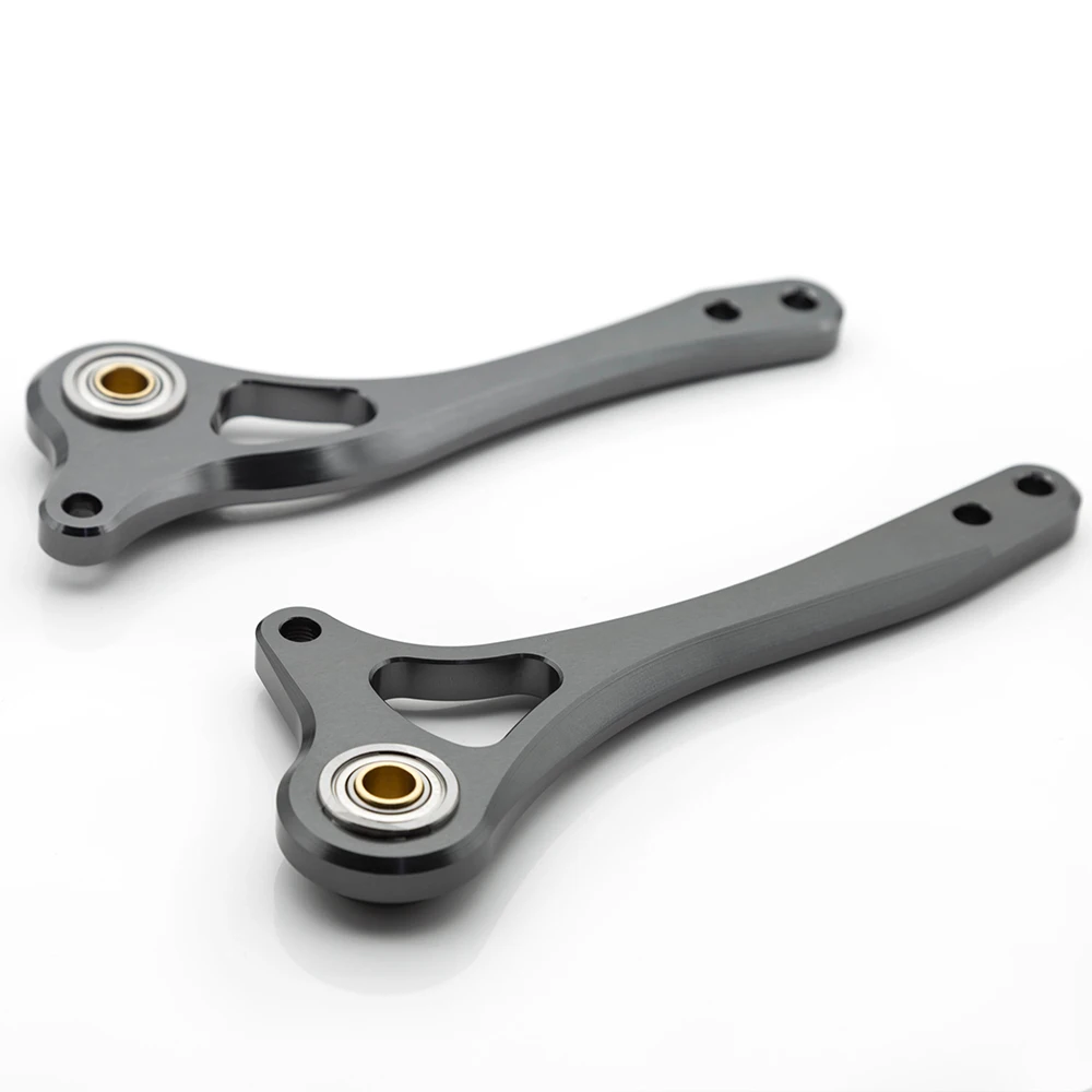 ForYamaha YZF R15 2012- ЧПУ Алюминиевый сплав для ног для мотоцикла Подножка педаль Rearset Часть Аксессуары - Цвет: Grey