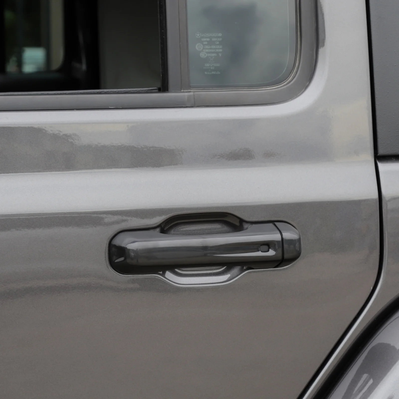 Areyourshop накладка на внешнюю дверную ручку для Jeep Wrangler JL+ накладка на дверную ручку, аксессуары для автомобиля