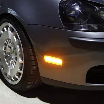 

For 2010-2014 Golf Mk6 Gti Front Bumper Side Marker Lights Housing Reflector