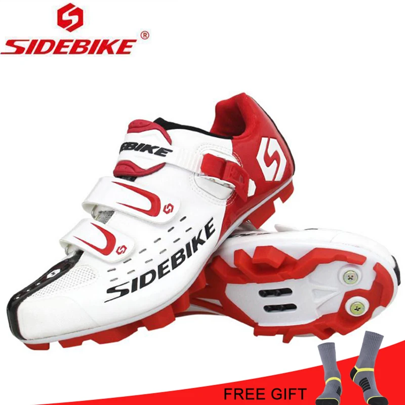 SIDEBIKE Cycling MTB Shoes Men Self-locking Mountain Bike Shoes Professional Breathable Bicycle Racing Sneakers Cycle