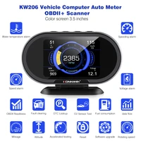 KONNWEI KW206 OBD2 Car On-Board Computer Auto Digital Computer Display OBD 2 Scanner Fuel Consumption Water Temperature Gauge 2