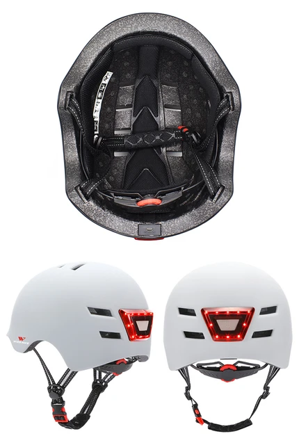 NEU LED-Licht-Fahrrad Helm, wiederaufladbar, top-geformt für Radfahren Mountain-Road-Sport für Männer 4