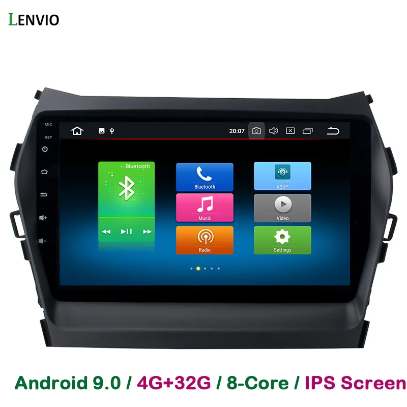 Автомобильный DVD плеер Lenvio 4 Гб ОЗУ 32 ПЗУ Восьмиядерный процессор Android 9 0 GPS