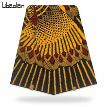Гарантированный голландский настоящий воск Африканский принт ткань хлопок pagne africain горячий воск настоящий F912-01