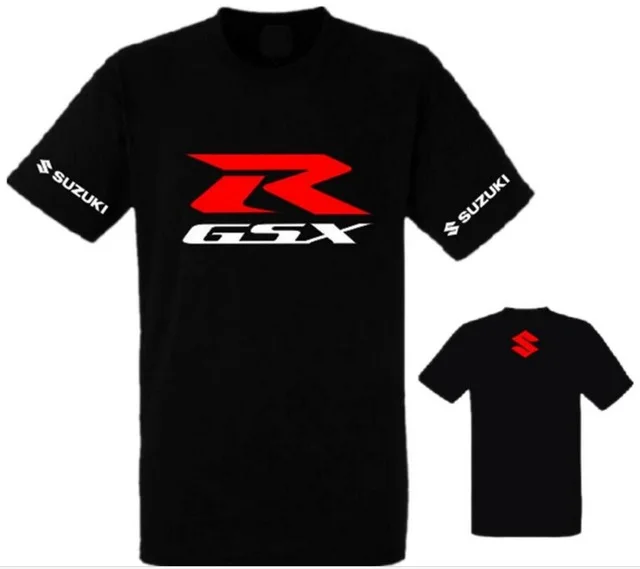 Новинка, брендовая Летняя мужская рубашка GSX RED R для мотоцикла SUZUKI, мужская рубашка с коротким рукавом, хлопок, мужская рубашка для Suzuki S-XXXL