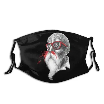 

Master Roshi Dragon Ball Mouth Face Mask With Filters Fashion Anti Bacterial Dust Mouth Protection Cover Mouth Muffle