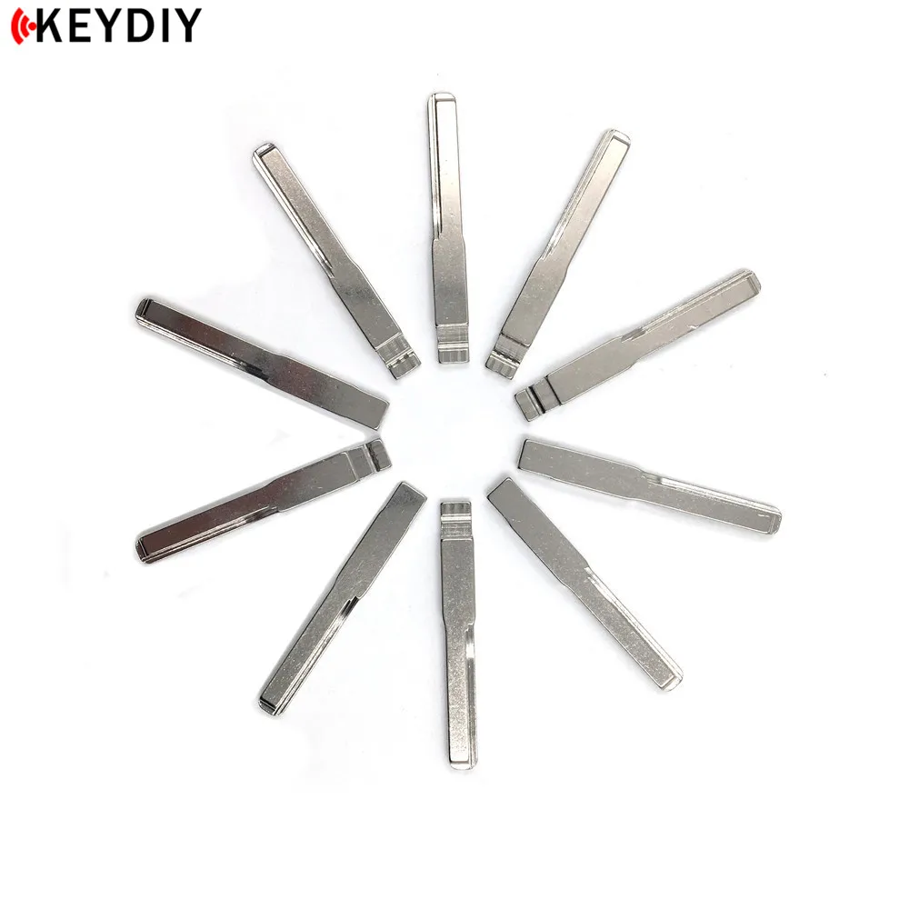 KEYDIY 10 шт./лот металлическая заготовка необработанный откидной ключ KD с