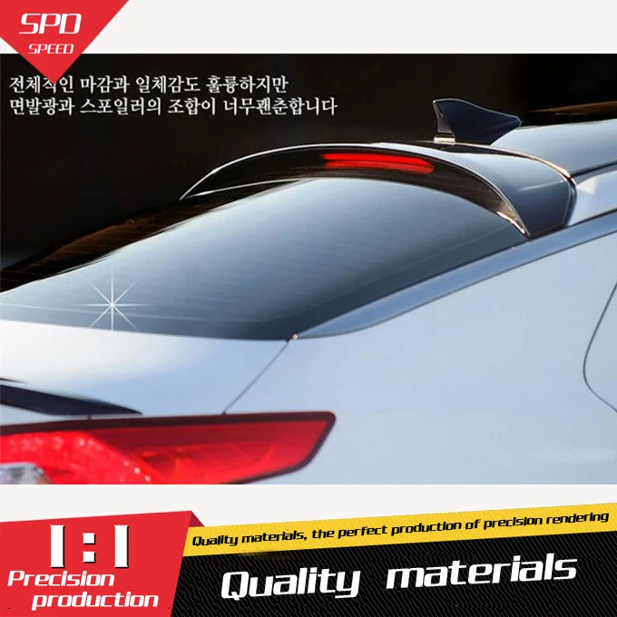 Спойлер на крышу для Kia Optima K5 задний спойлер из АБС-материала заднего крыла
