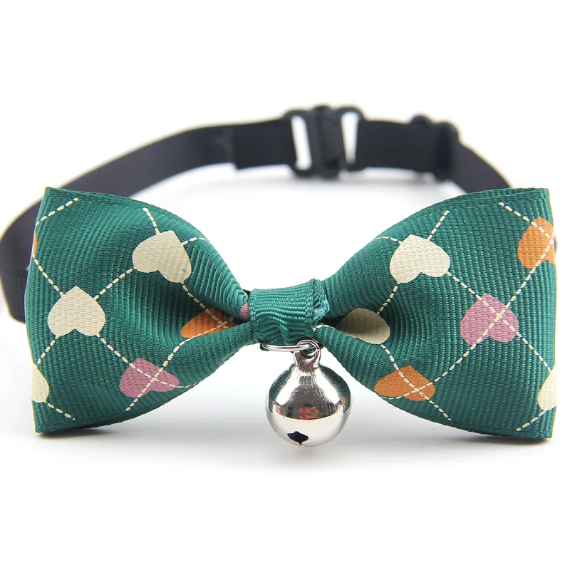 Adjustable Nylon Material Cat Collar Camouflage Bow Collar Plaid Flower Cloth For Medium Small Dogs Collar Cat Necklace 6 Colors Adjustable Nylon Material Cat Collar Camouflage Bow Collar Plaid Flower Cloth For Medium Small Dogs Collar Cat Necklace 6 Colors