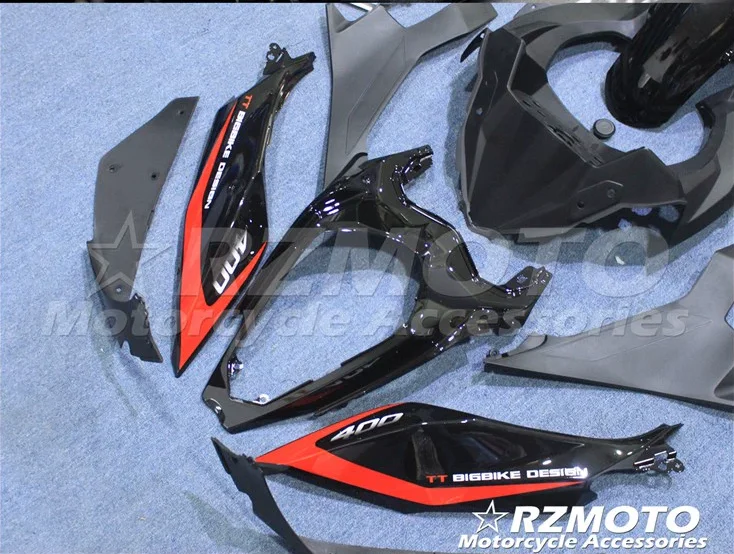 Лакированные мотоциклетные Обтекатели части для kawasaki Ninja400 EX400 все виды цветов № 3012