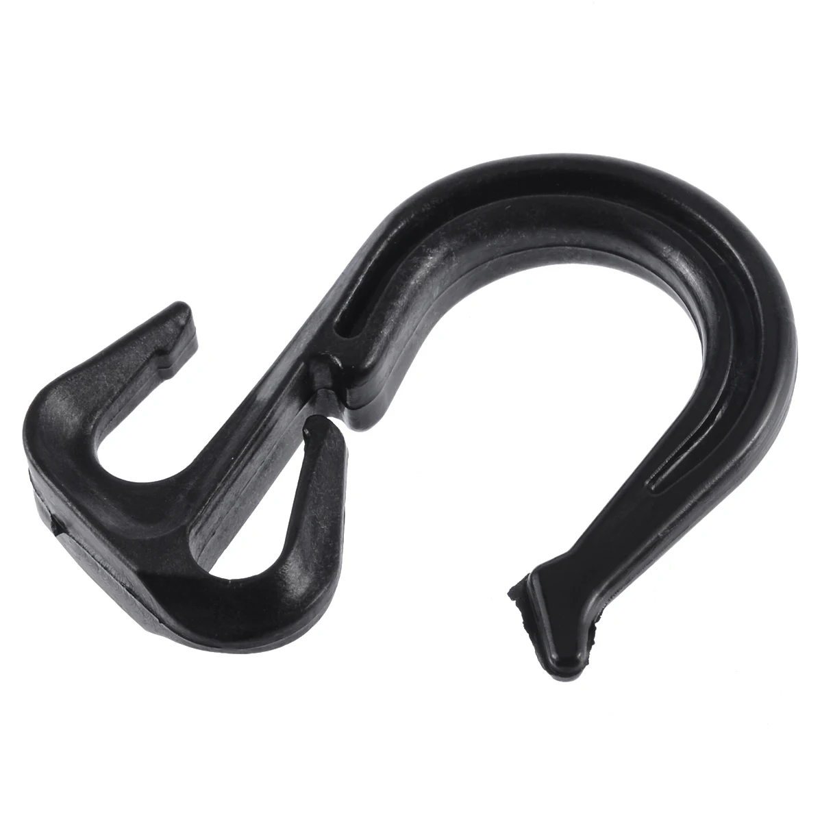 For Motorcycle Off-Road ATV 1PC 15"x15" Hold Down Helmet Cargo Luggage Net With 6 Black Adjustable Moto Hooks Mayitr