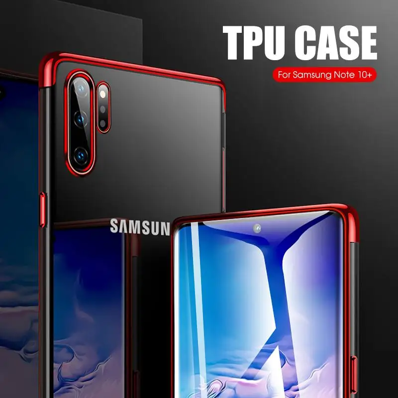 

Soft Silicon Case For Samsung Galaxy A50S A30S A20S A10S A80 A90 Note 10 Electroplate Case For Samsung Galaxy Note 10 Pro S10e
