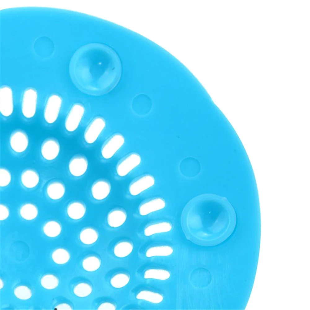 2pcs Creative Sewer Outfall Strainer Kitchen Drains Sink Filter Floor Drain Hair Colander Stopper Catcher Bathroom Accessories