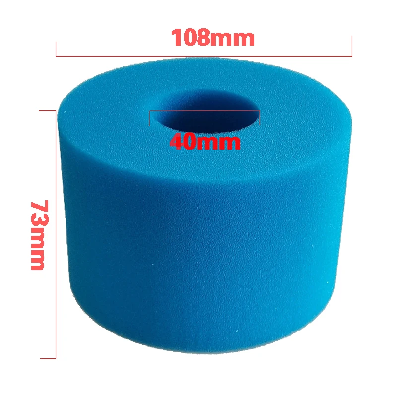 Éponge Filtrante De Type SICED S1, Cartouche Filtrante En Mousse, Mousse Filtrante Pour Piscine Reutilisable Et Lavable Filtre En Mousse Pour Spa Piscine Jacuzzi 4 Pieces B