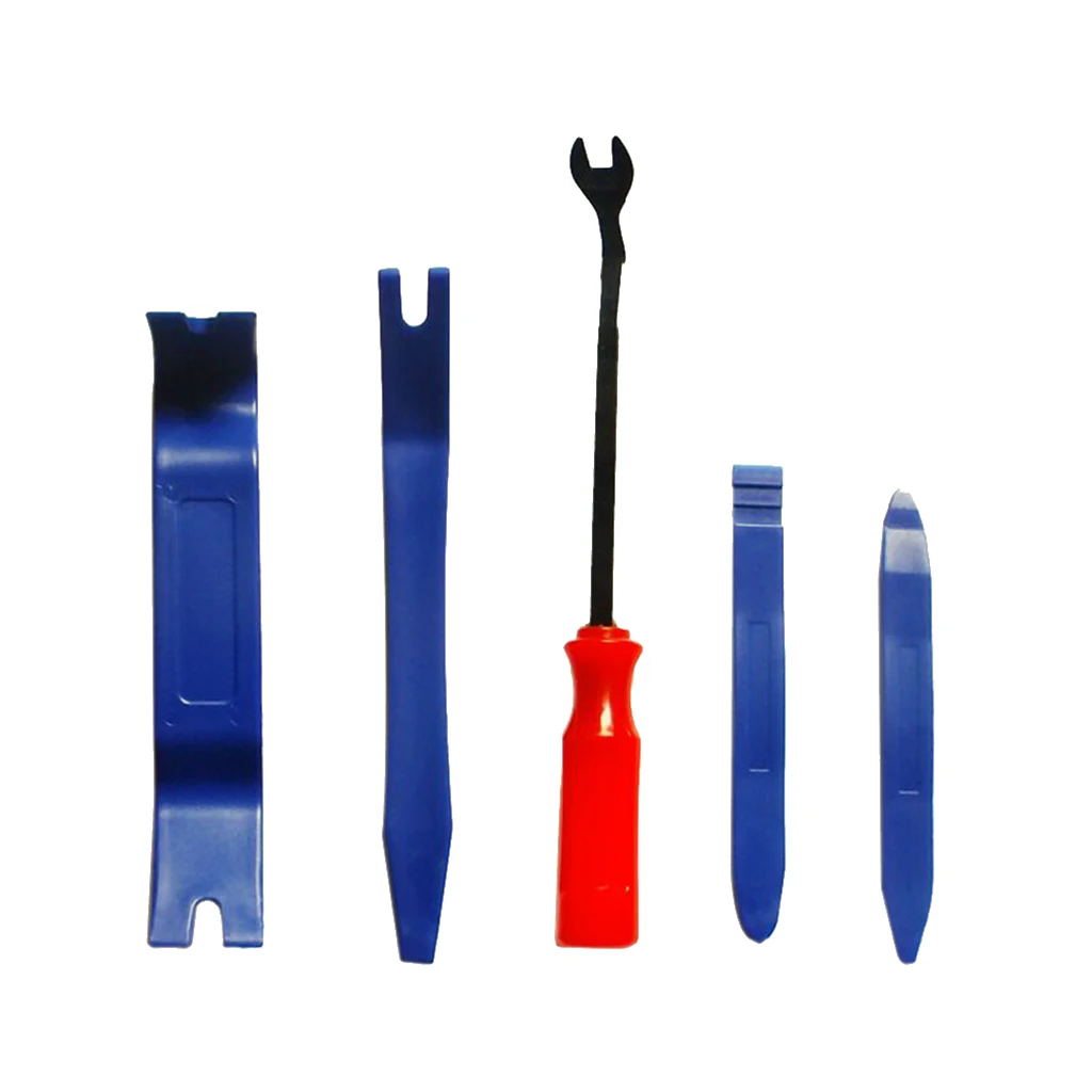 5Piece Auto Car Audio Door Dash Tirm Panel Install Removal Pry Tools Bag