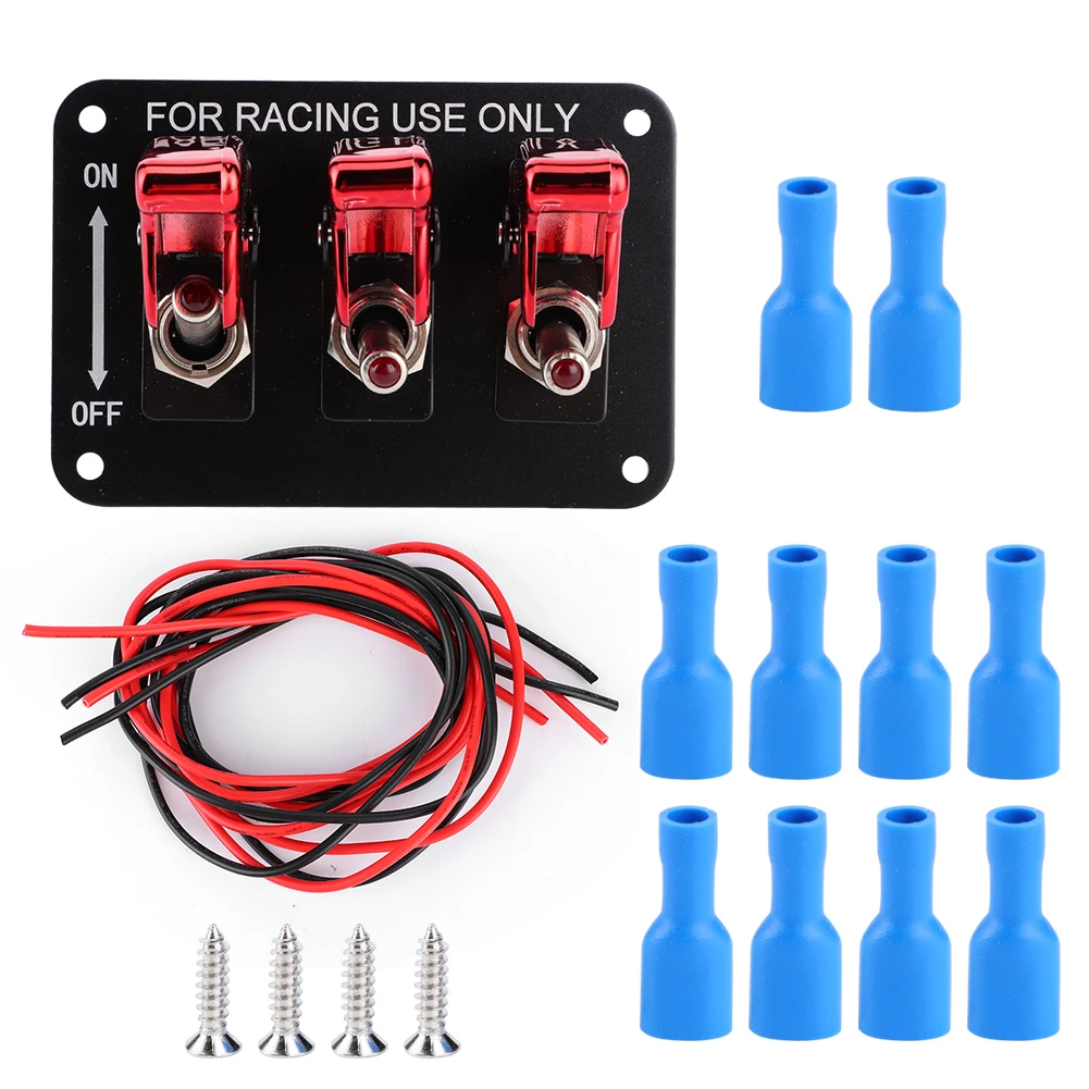 12v 20a Automotive Toggle Combination Switch Racing Ignition Engine