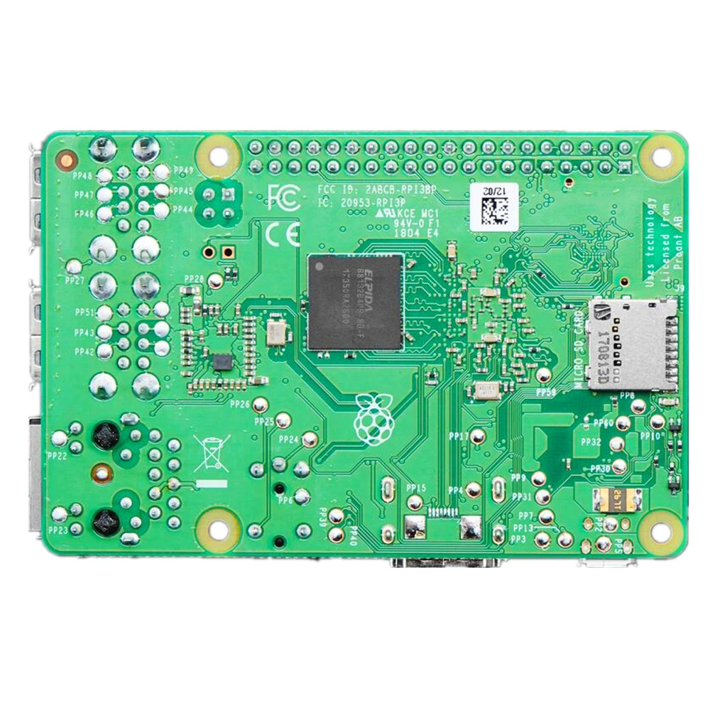   ǻ,   3  B +, bcm2837d0 SoC64-bit 1.4GHz  ھ μ, 1GB RAM, IoT, PoE ,