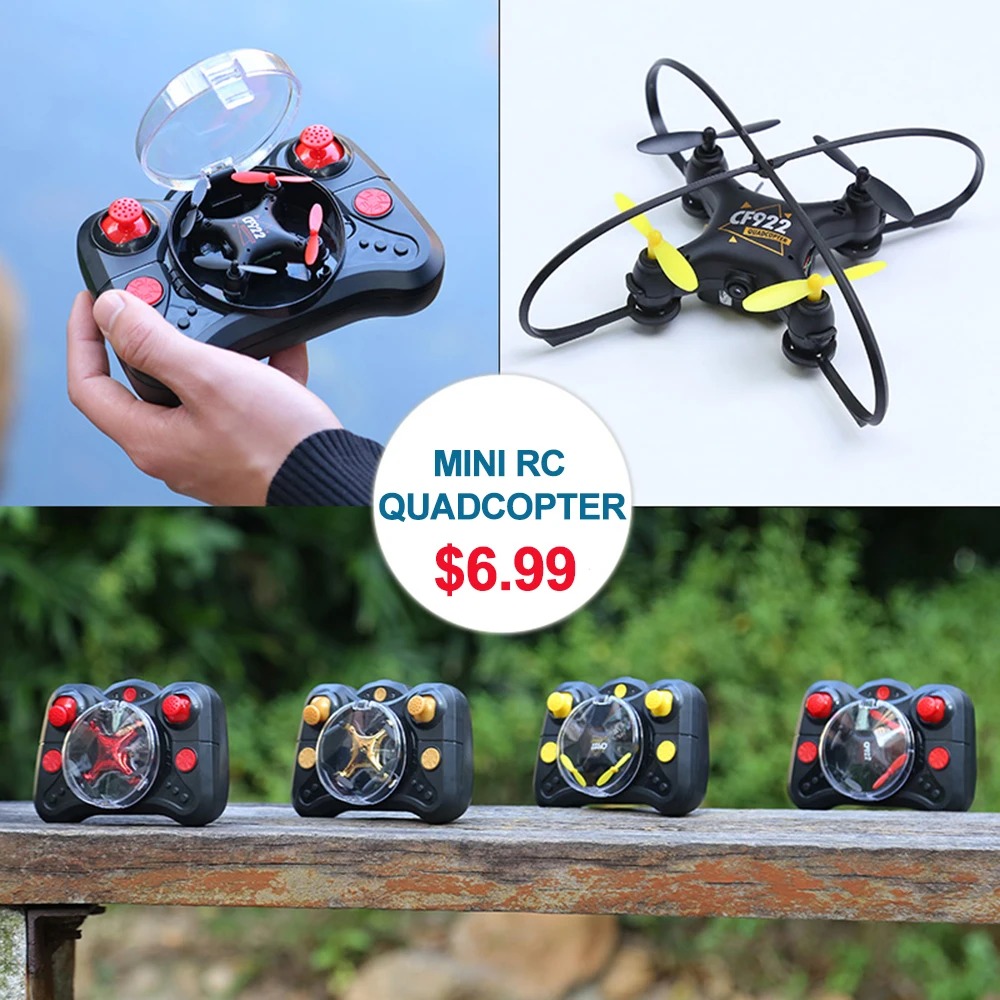Pocket Drone 4CH 6Axis Gyro Quadcopter With Switchable Controller RTF Remote Control Helicopter Toys Gift For Children