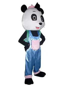 

Hot Sale Classic Version little panda bear Mascot Costume Adult Halloween Birthday party cartoon Apparel Cosplay Costumes