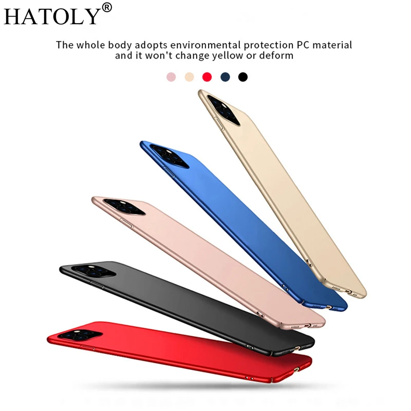 

For iPhone 11 Pro Case Thin PC Shell Protective Hard Back Phone Cover For Apple iPhone 11 Pro Style Phone Case For iPhone 11 Pro